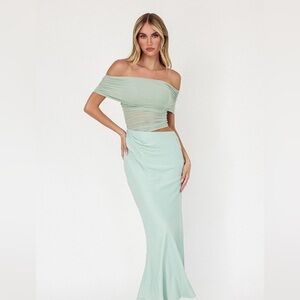 Seamfoam Muse Midi Dress